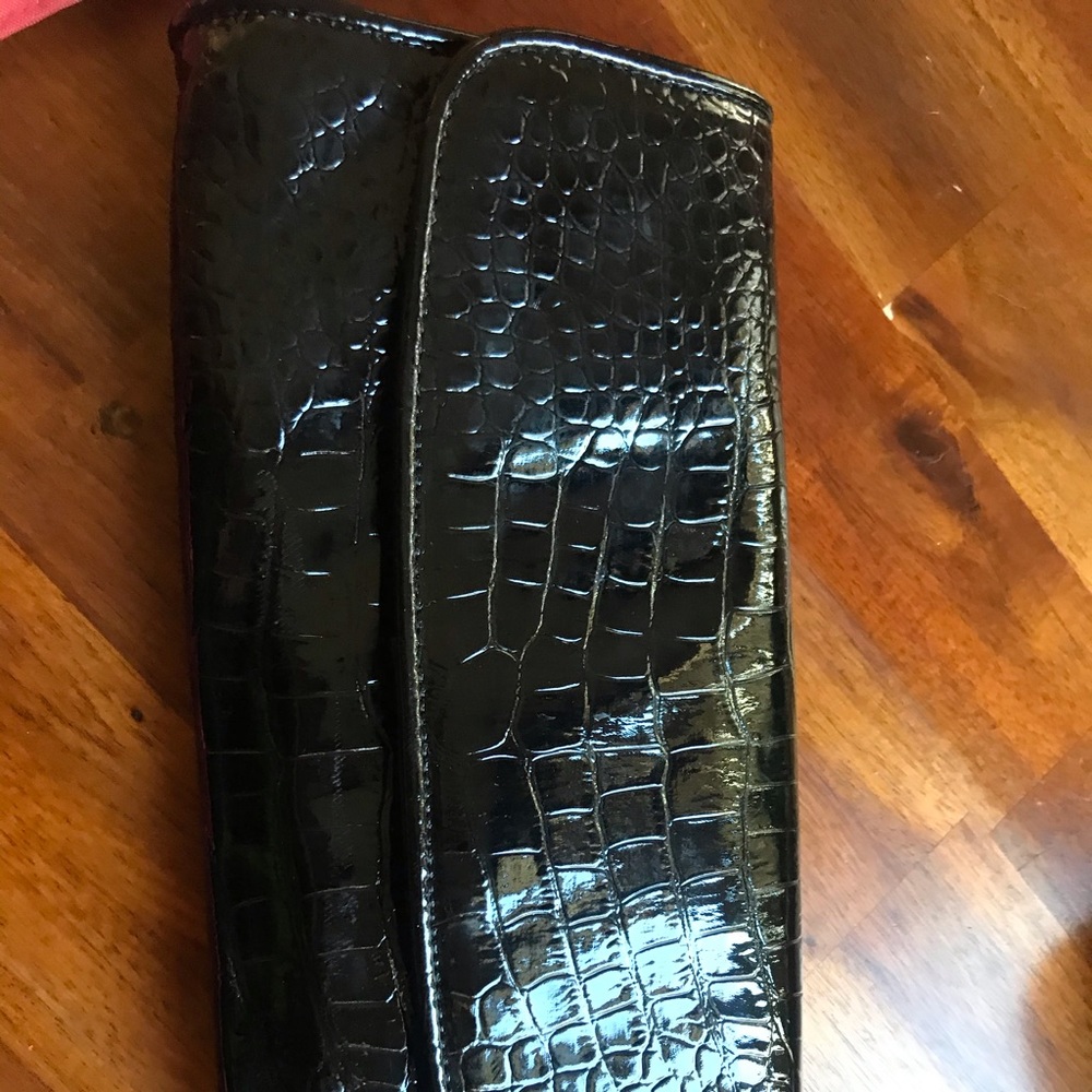 Black fancy clutch